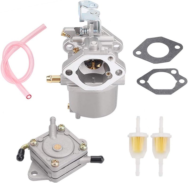 Tvent FE350 Carburetor 101905901 Replacement for Club Car Golf Cart Precedent Turf Carryall 1996-UP Carb 1016441-01 1018059-01 1019059-01 1035245-01 1016438 1016439 1016440 1016441 with Fuel Pump - Image 1